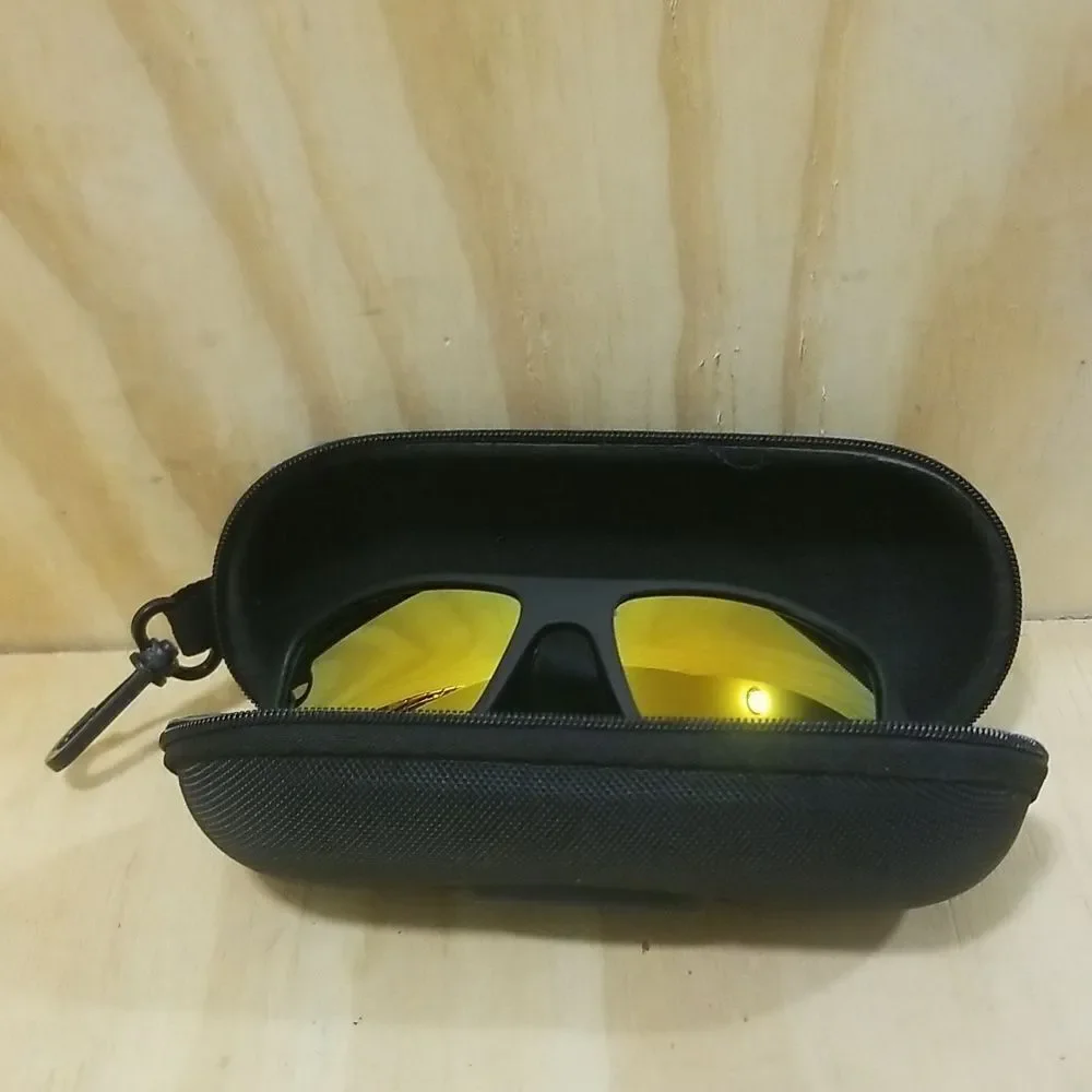 Oakley Matco Gascan  Black w/ Fire Iridium Lenses 24-405